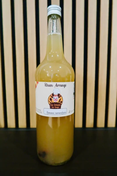 Banane caramélisée